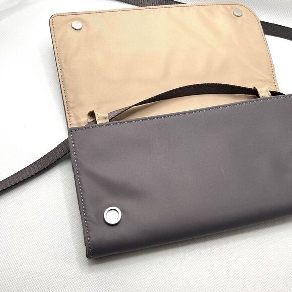 Lululemon Wallet Clutch Crossbody Lunar Rock Gray Organizer Bag - Picture 3 of 11